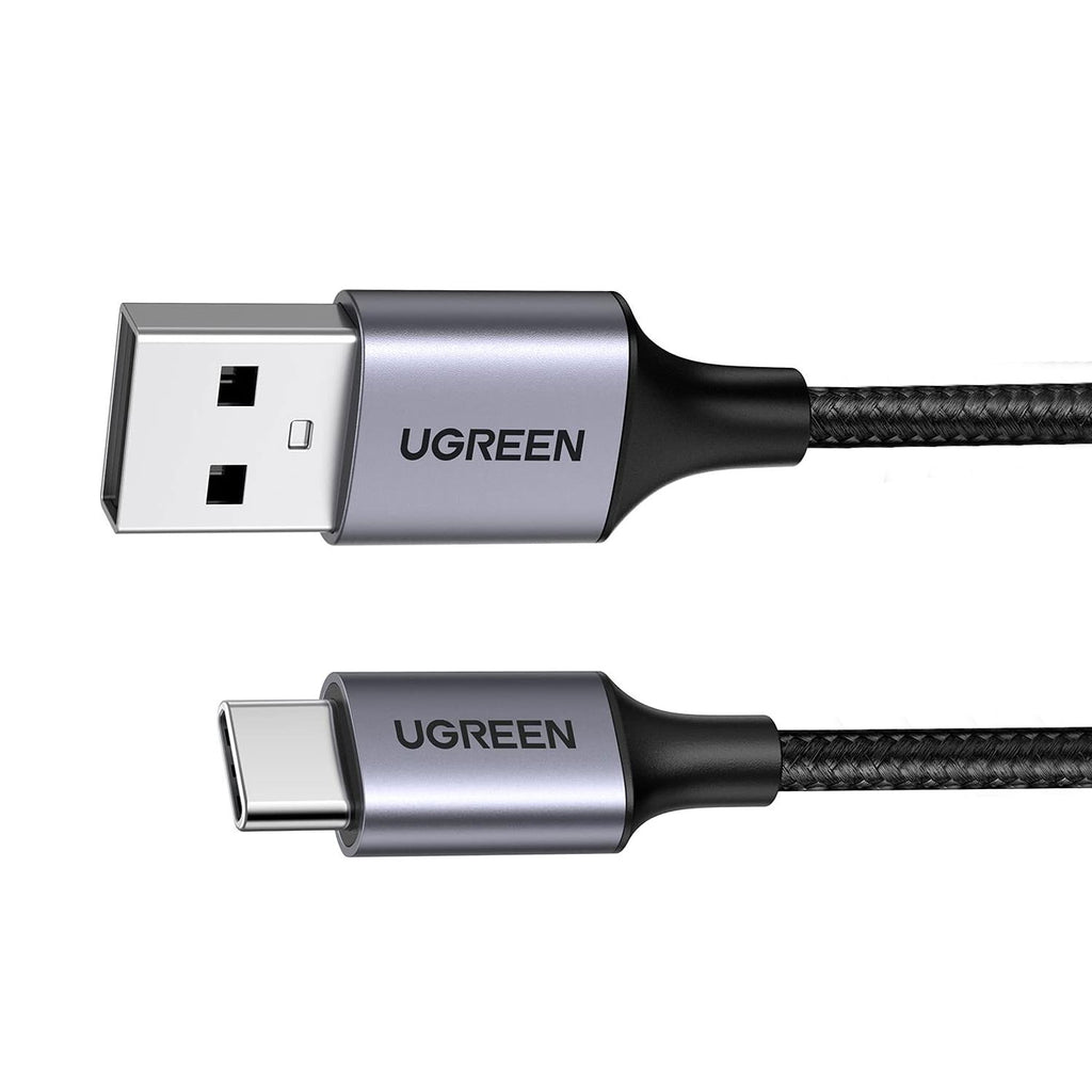 UGREEN USB to Type C Cable Braided 2M Black 60128 available in Pakistan.