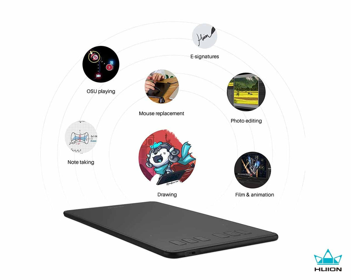 Huion Inspiroy H640P Graphic Tablet X inch Order now