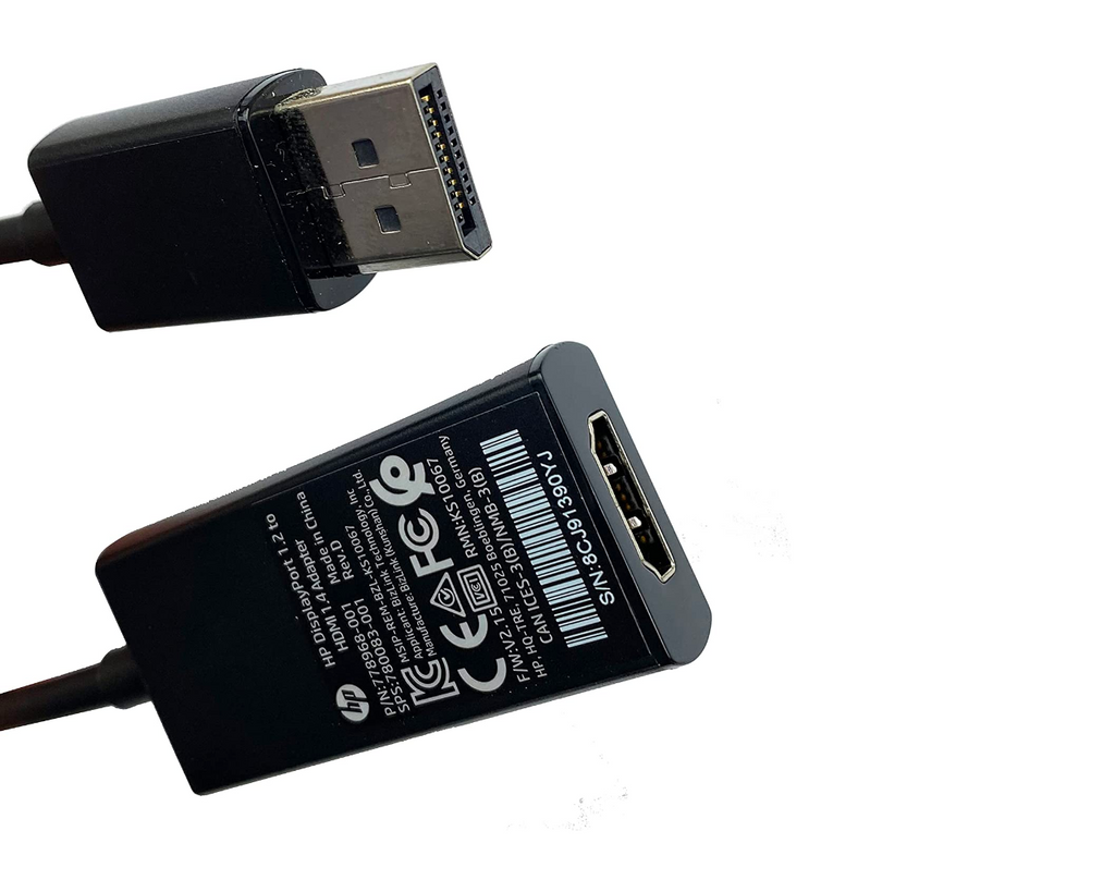HP Display Port to HDMI Adapter in Pakistan