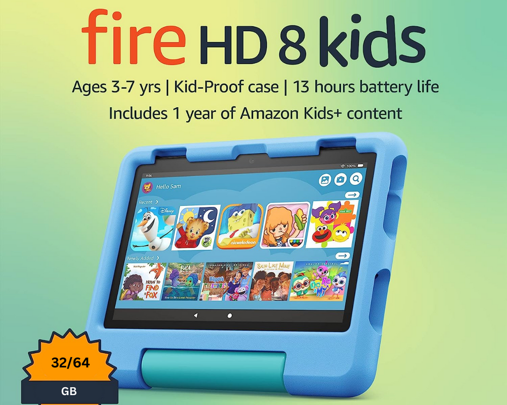 Amazon - Fire HD 8 Kids Tablet 12th Gen. 32 GB buy in Pakistan.