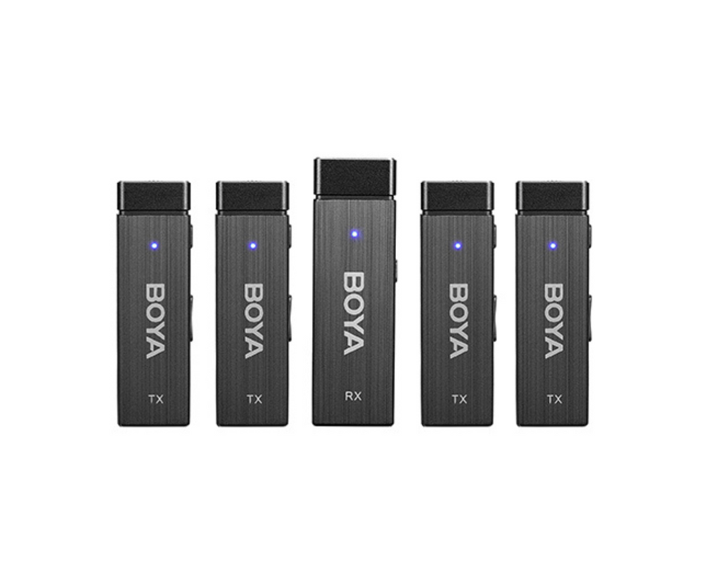 Boya BY-W4 Four Channel Wireless Microphone System buy at a reasonable Price in Pakistan