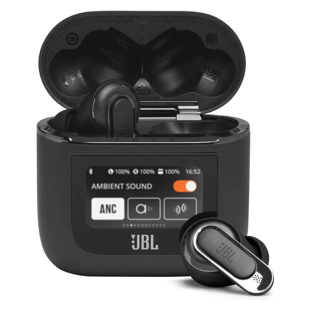 JBL Tour Pro 2 Bluetooth Earbuds available in Pakistan.