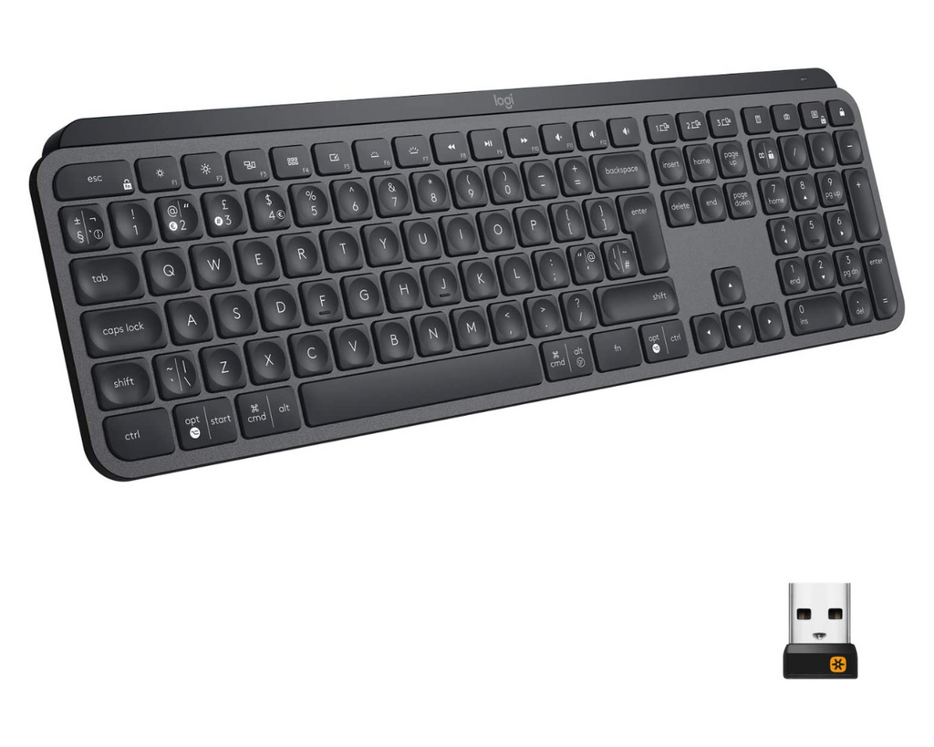 Logitech MX Keys Plus Wireless illuminated Keyboard with Palm Rest buy at a reasonable Price in Pakistan.