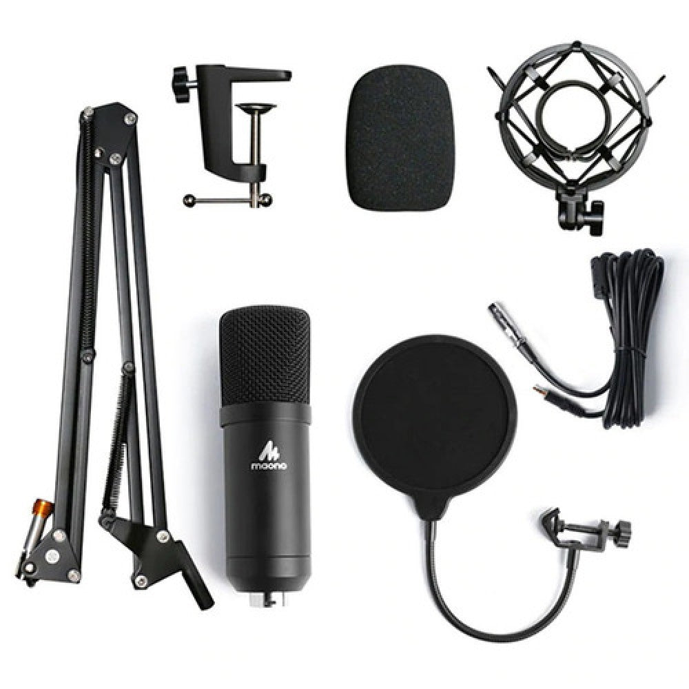 Maono AU-A03 Condenser Podcasting Microphone Kit Black buy at best Price in Pakistan.