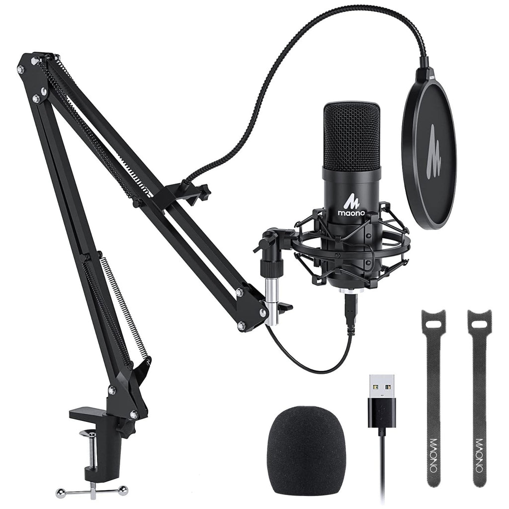 Maono AU-A04 Podcasting Microphone Kit Black availablee in Pakistan.