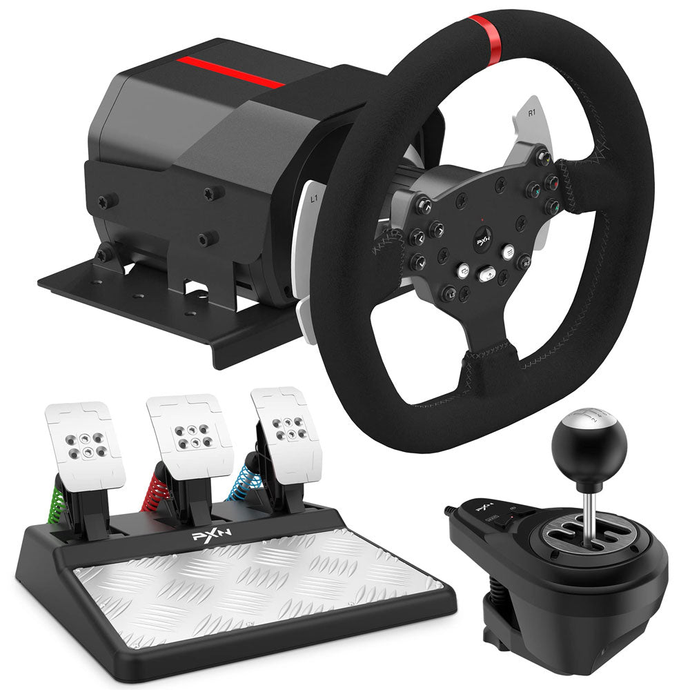 PXN V10 3 in 1 Gaming Wheel + Shifter + Pedals buy at a reasonable Price in Pakistan.
