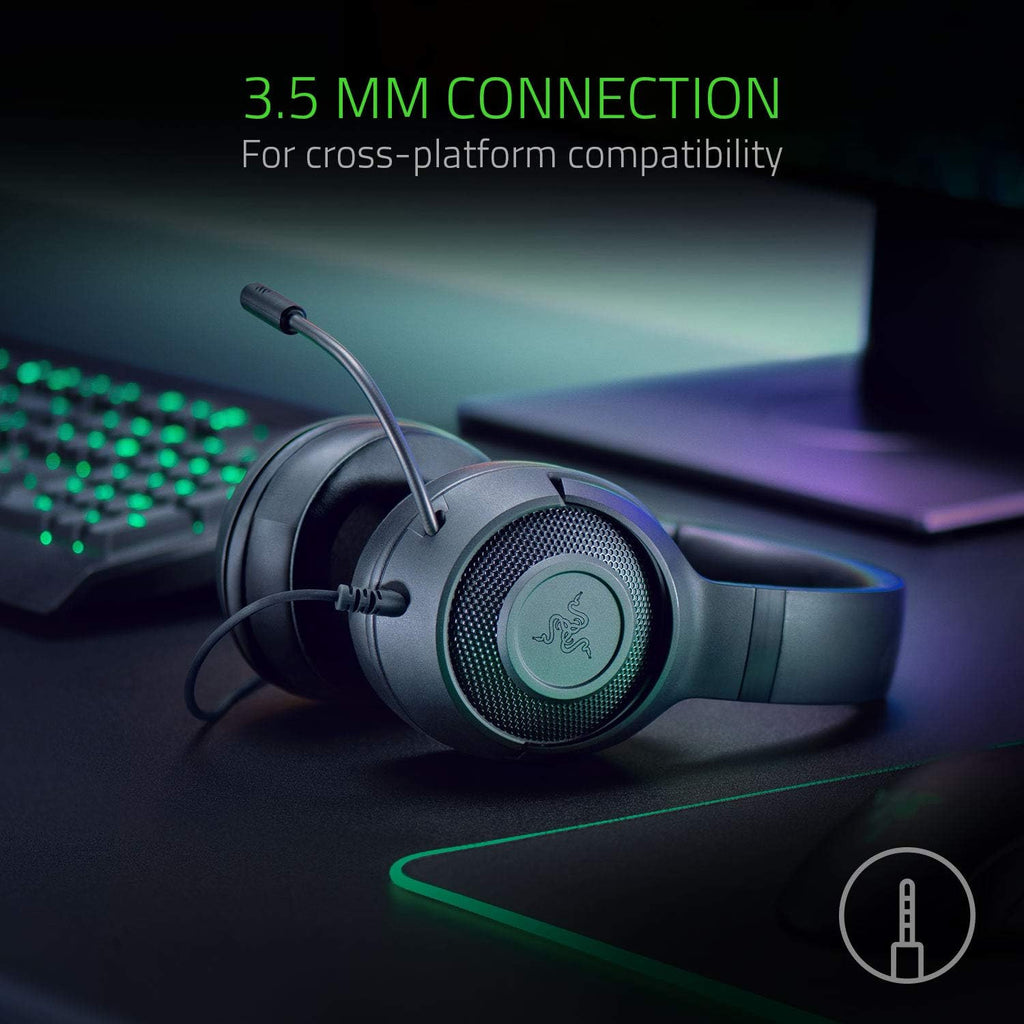 Razer Kraken X Lite Wired 3.5mm Headphones now available.