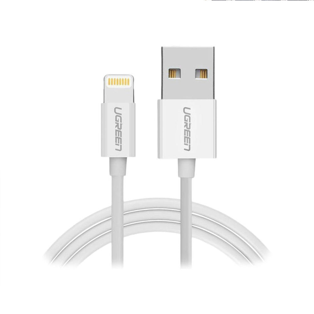 UGREEN USB to Lightning Cable 1M White 20728 available in Pakistan.