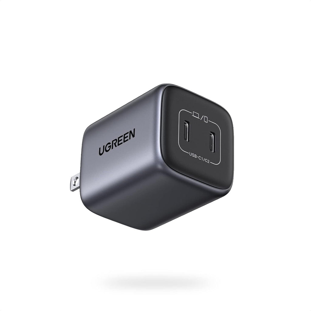 UGREEN Nexode CD294 Mini Dual Type C Wall Charger 45W Gray 90572 buy at a reasonable Price in Pakistan.