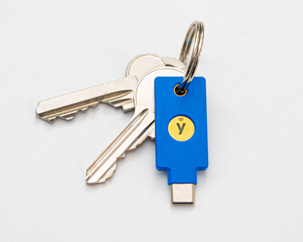 Yubico YubiKey C NFC Security Key Blue buy at a low Price in Pakistan