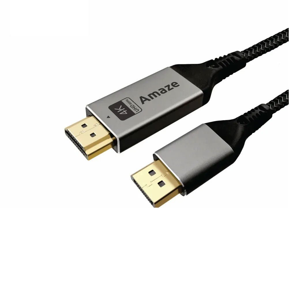 Amaze Displayport to HDMI Cable 4K 2M buy at a reasonable Price in Pakistan