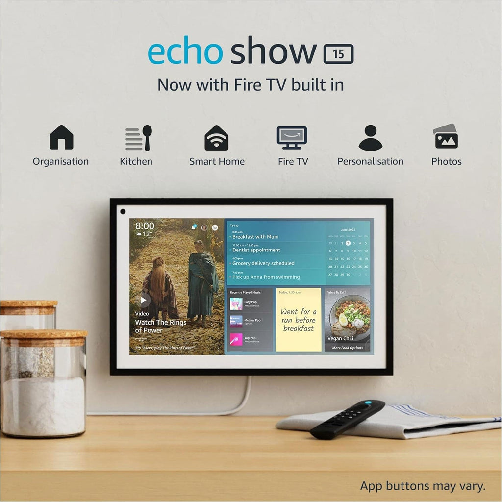 Amazon Echo Show 15 Full HD 15.6" Smart Display available in Pakistan