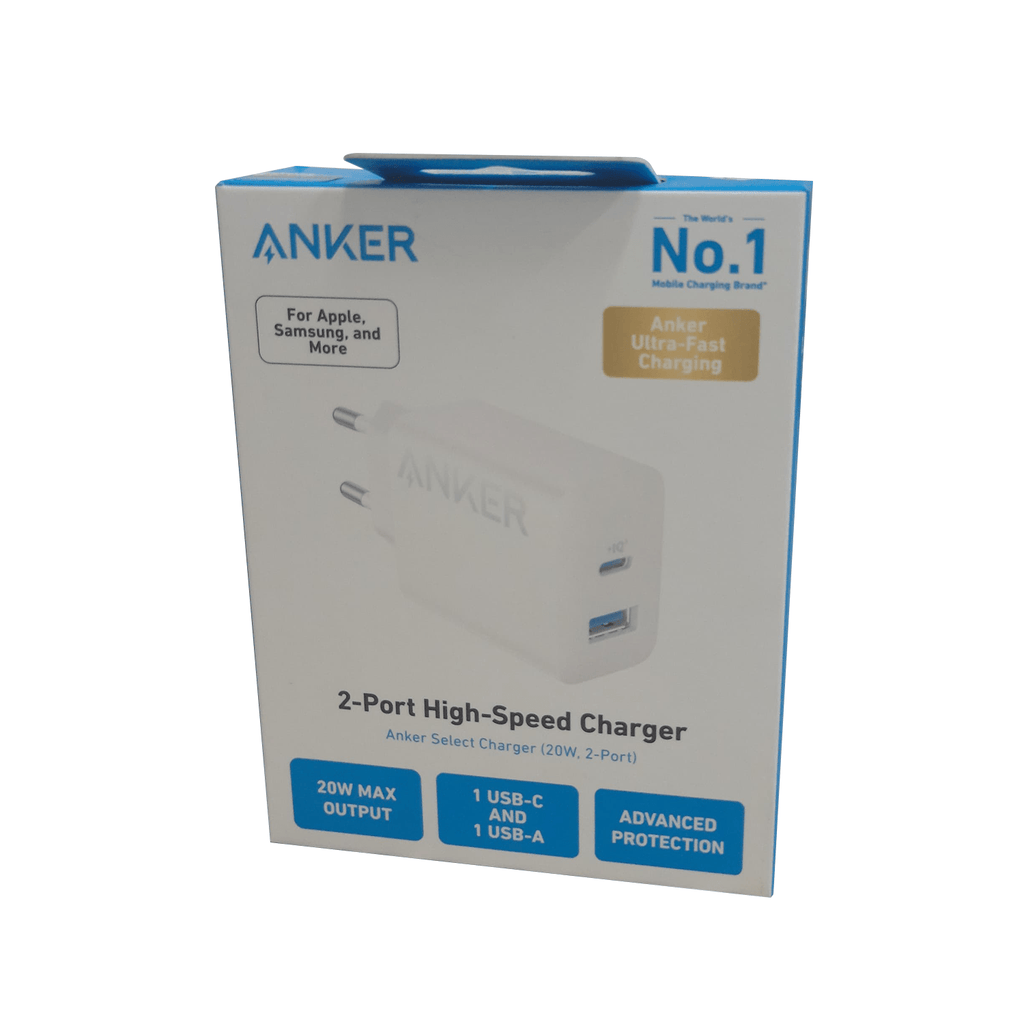 Anker 2 Port Wall Charger 2 Pin 20W A2348L21 buy at a reasonable Price in Pakistan