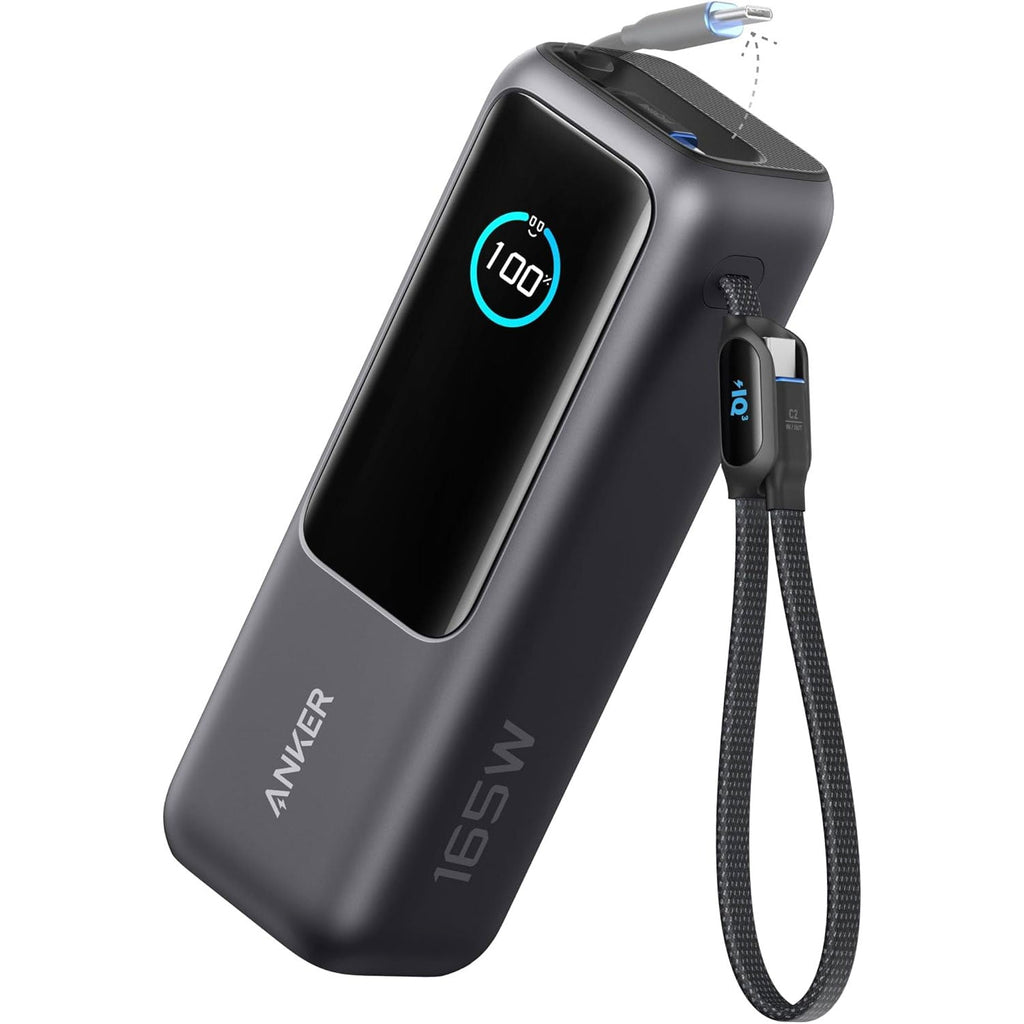 Anker 25000 mAH Power Bank with Built in Retractable Cable 165W buy at a reasonable Price in Pakistan