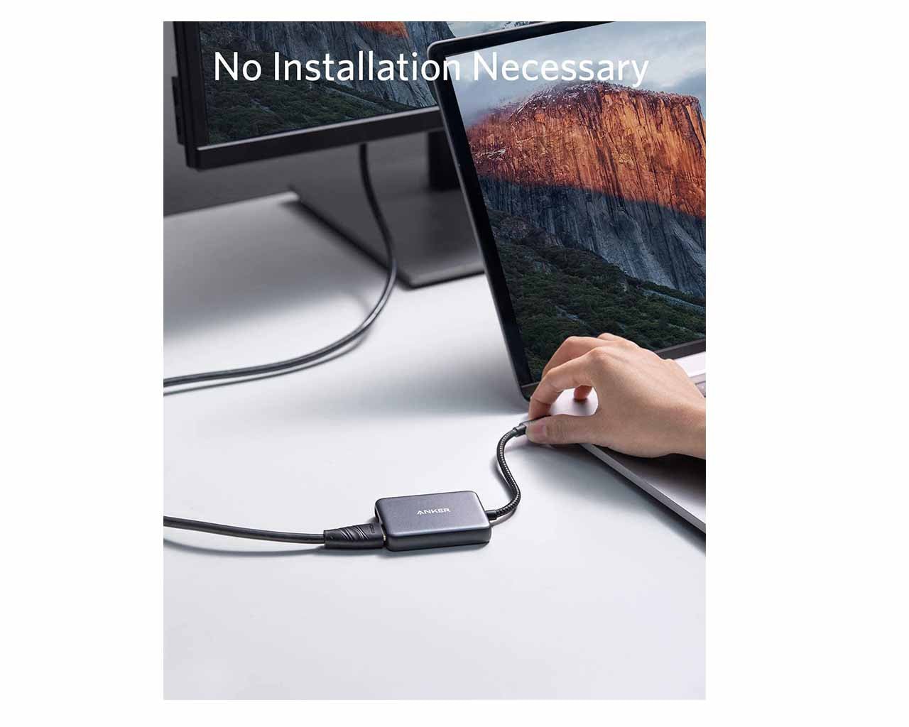 Anker USB C to Dual HDMI Adapter 4K Type C Best Price in