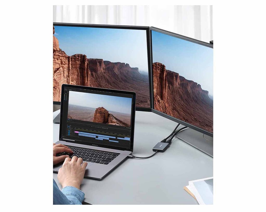 Anker USB C to Dual HDMI Adapter - Al Hamd Tech