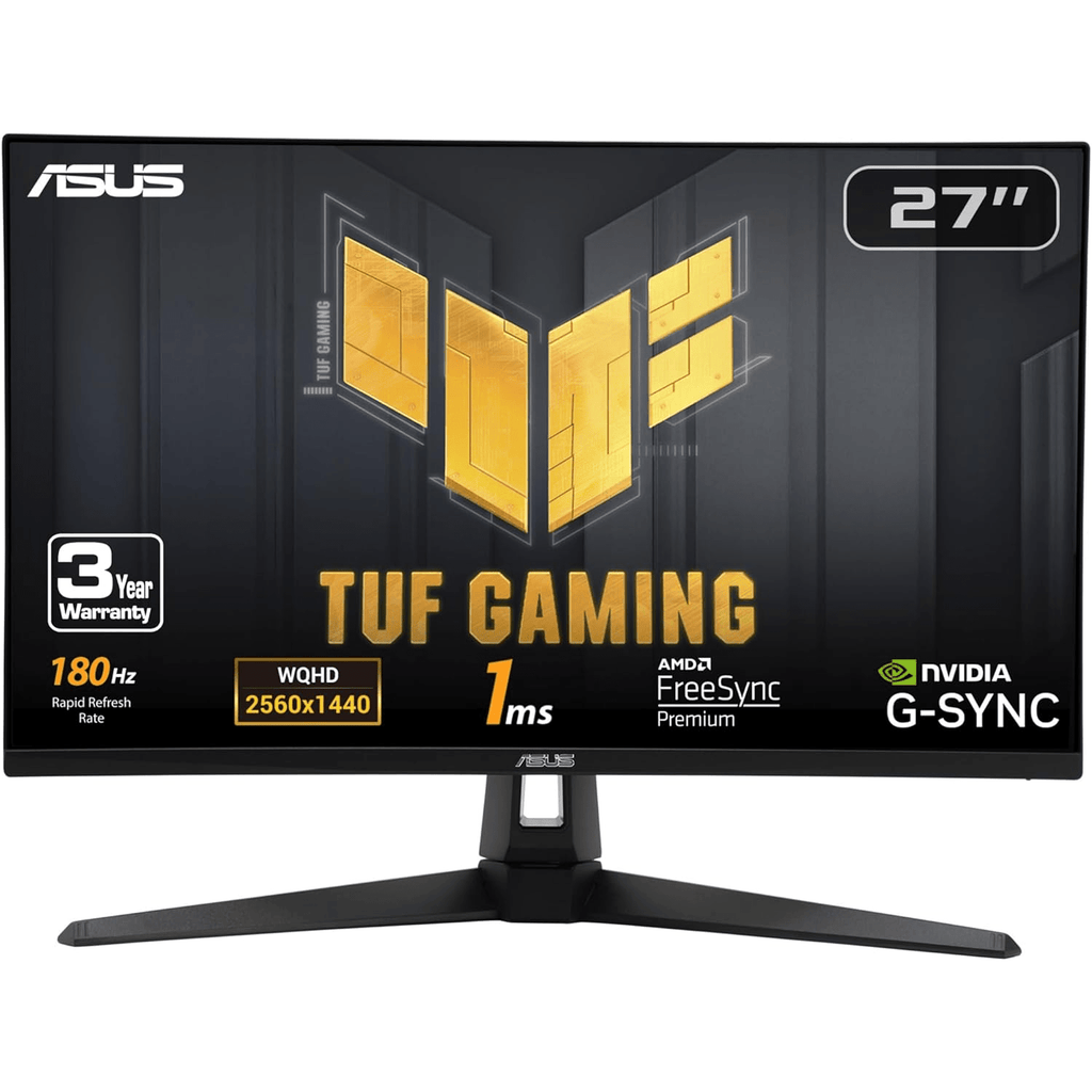 ASUS TUF Gaming Monitor 27" VG27AQ3A QHD 1440P, 180Hz - Al Hamd Tech