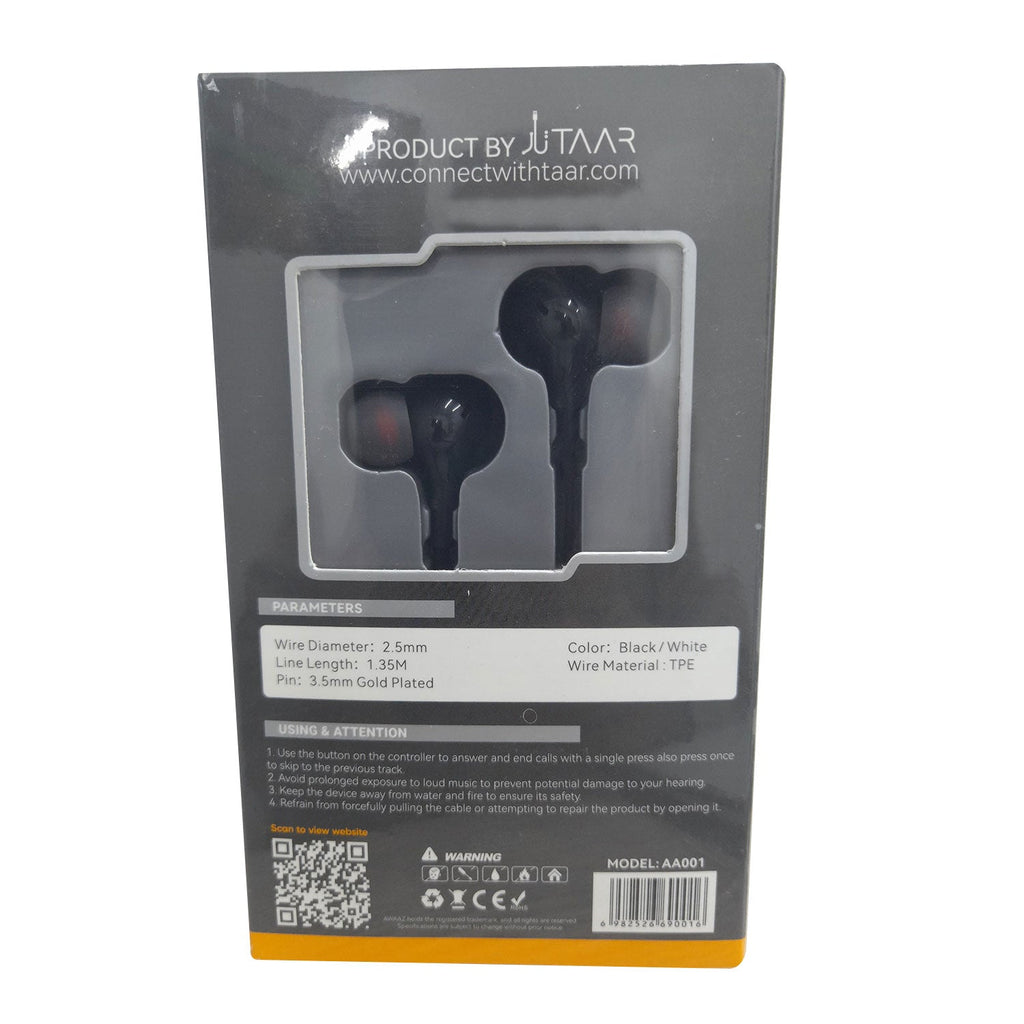 Awaaz Aero Wired 3.5mm Earphones available in Pakistan