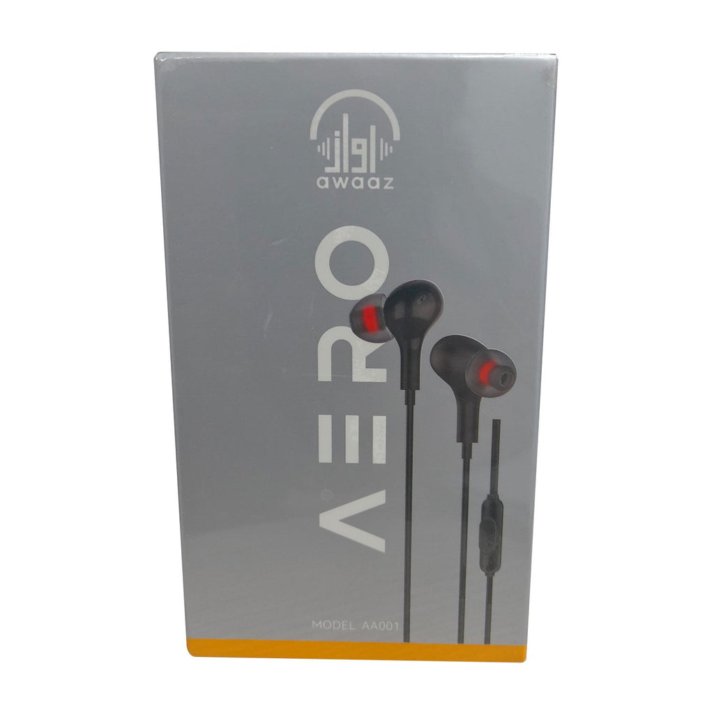 Awaaz Aero Wired 3.5mm Earphones buy at a reasonable Price in Pakistan