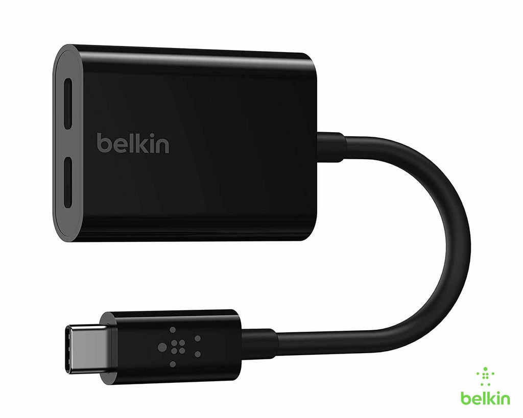 Belkin CONNECT USB-C Audio + Charge Adapter f7U081btBLK  in Pakistan