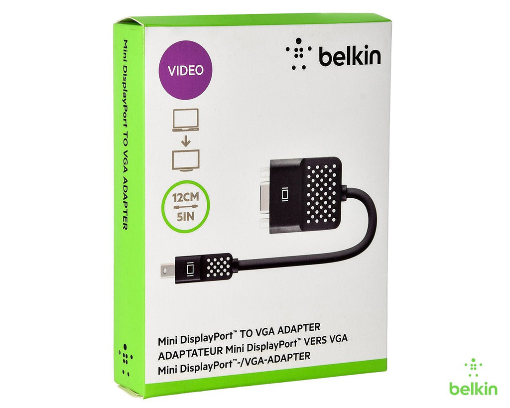 Belkin Mini Displayport to VGA Adapter - Al Hamd Tech