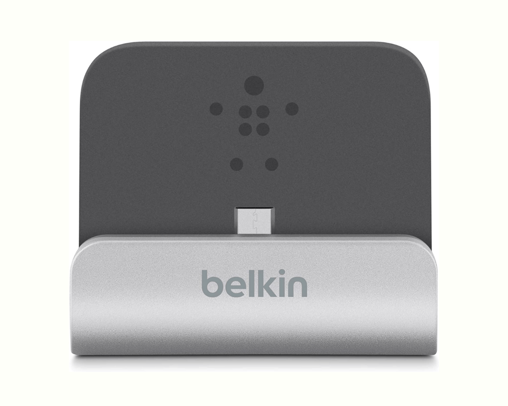 Belkin PowerHouse Micro USB Dock Silver - Al Hamd Tech