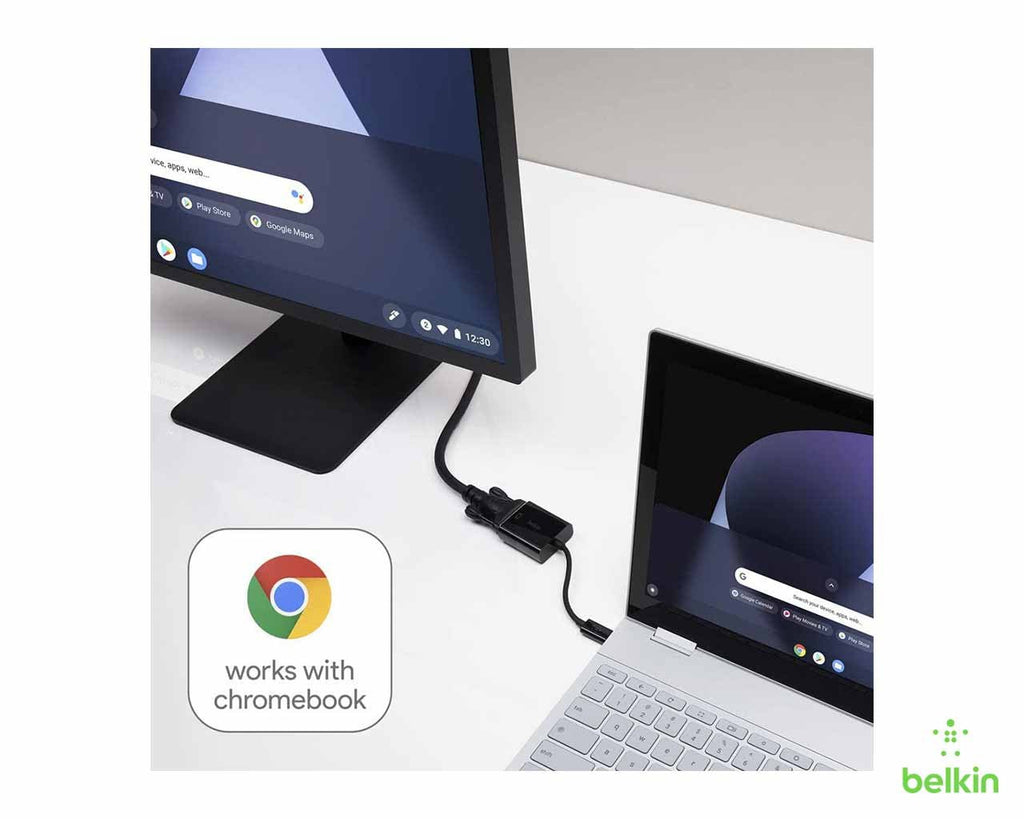 Belkin USB - C to VGA Adapter ( Type C ) - Al Hamd Tech