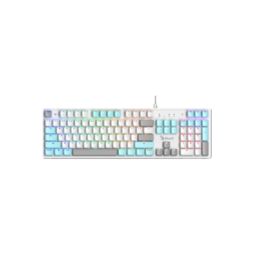 Bloody S520N Mechanical RGB Gaming Keyboard Red Plus Switch available in Pakistan
