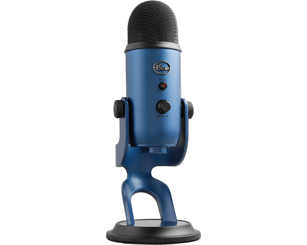 Blue Yeti USB Mic for best Recording Midnight Blue in Pakistan