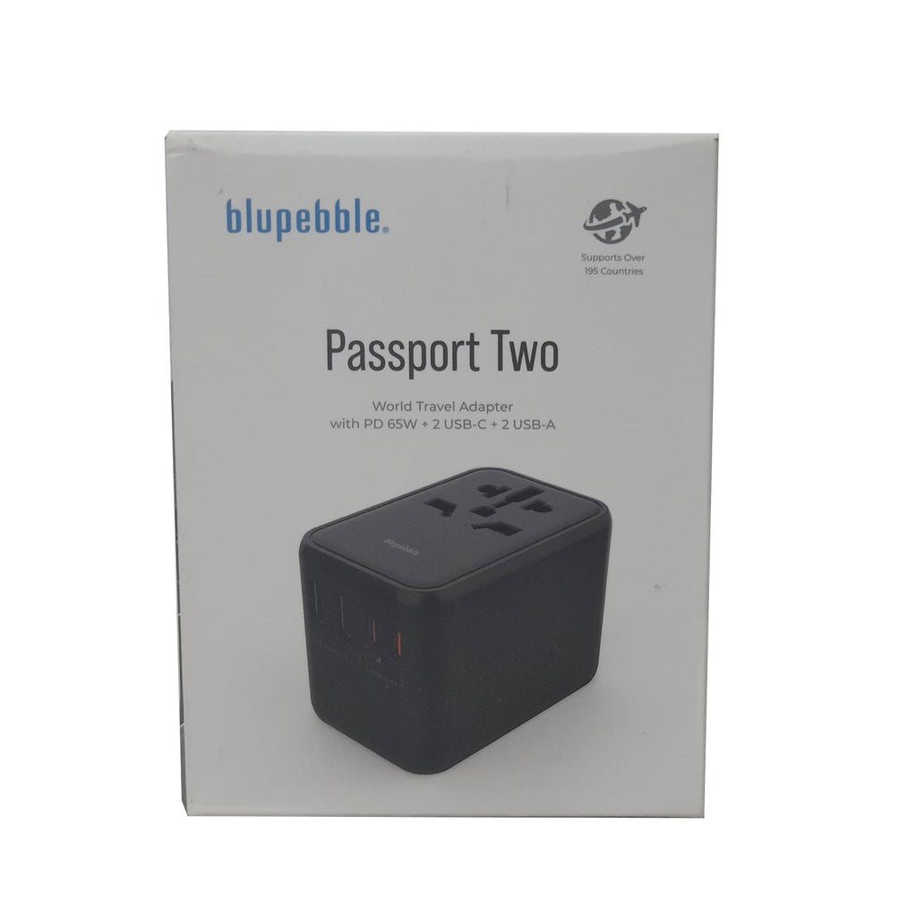 blupebble Passport Two World Travel Adapter 65W available at best Price in Pakistan.