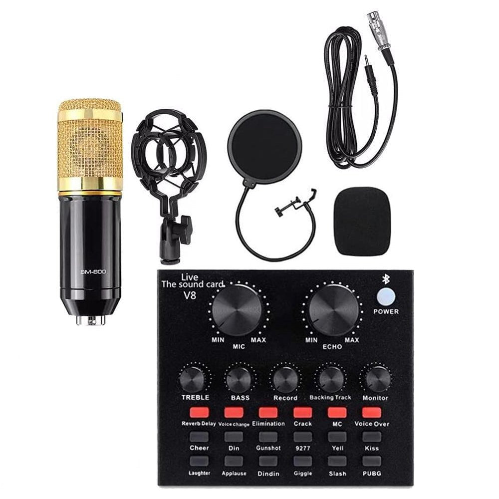 China BM800 + V8 II Mic buy at a reasonable Price in Pakistan.