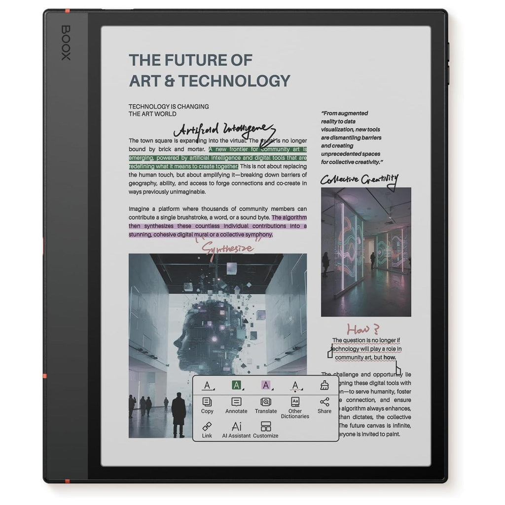 BOOX Note Air5 C Color ePaper Notebook Tablet 10.3" buy at a reasonable Price in Pakistan