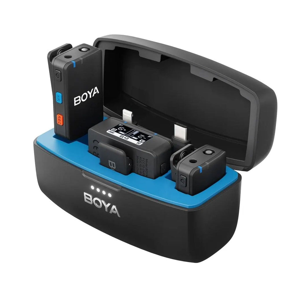 Boya 3 in 1 Wireless Microphone with Onboard Recording buy at a reasonable Price in Pakistan.