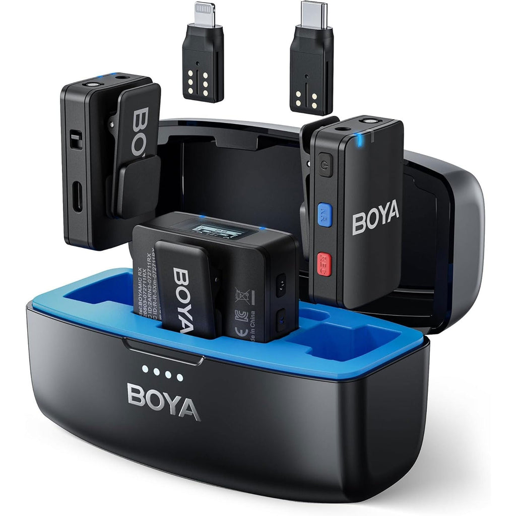 Boya 3 in 1 Wireless Microphone with Onboard Recording available in Pakistan.