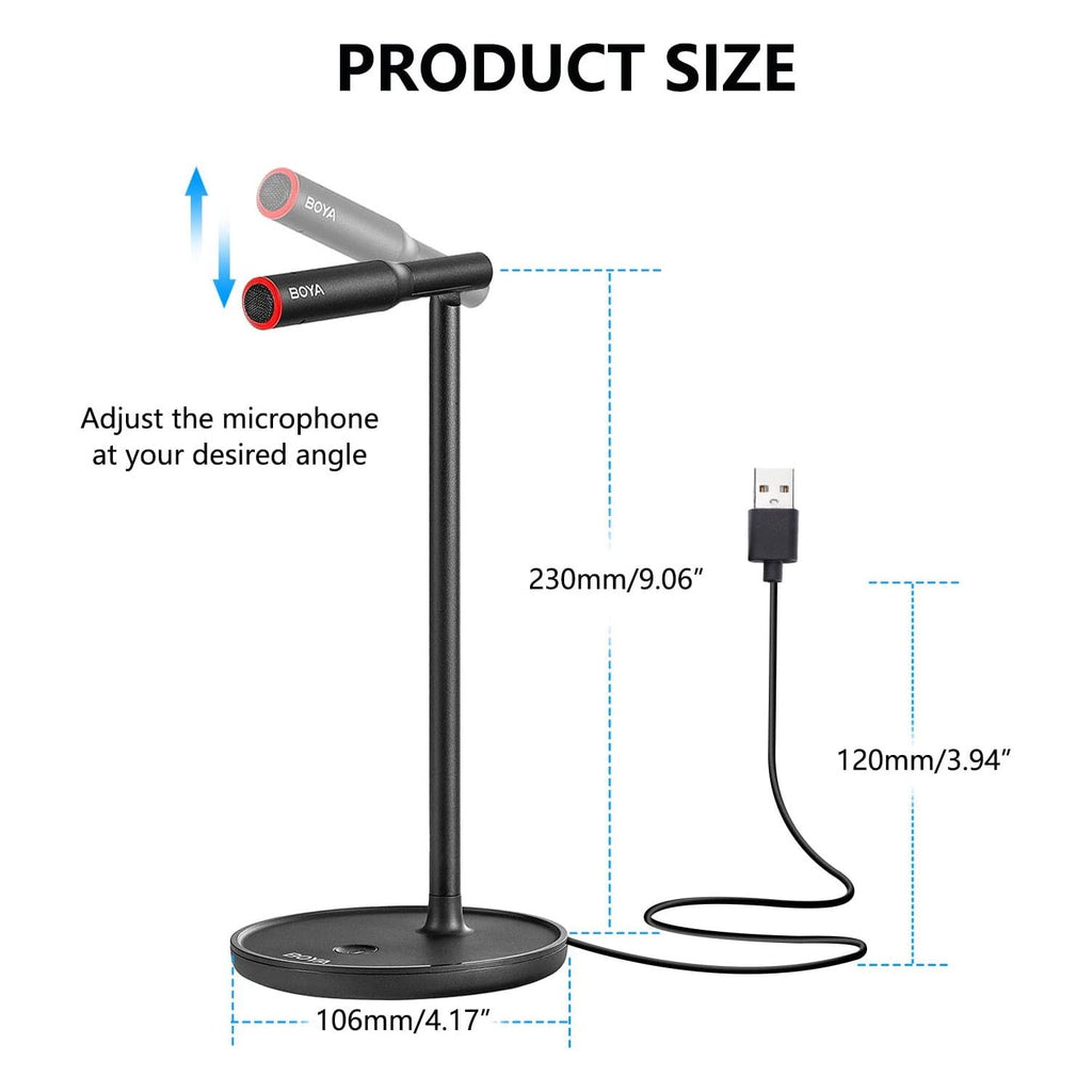 Boya BY-CM1 Desktop USB Type C Microphone buy now in Pakistan.