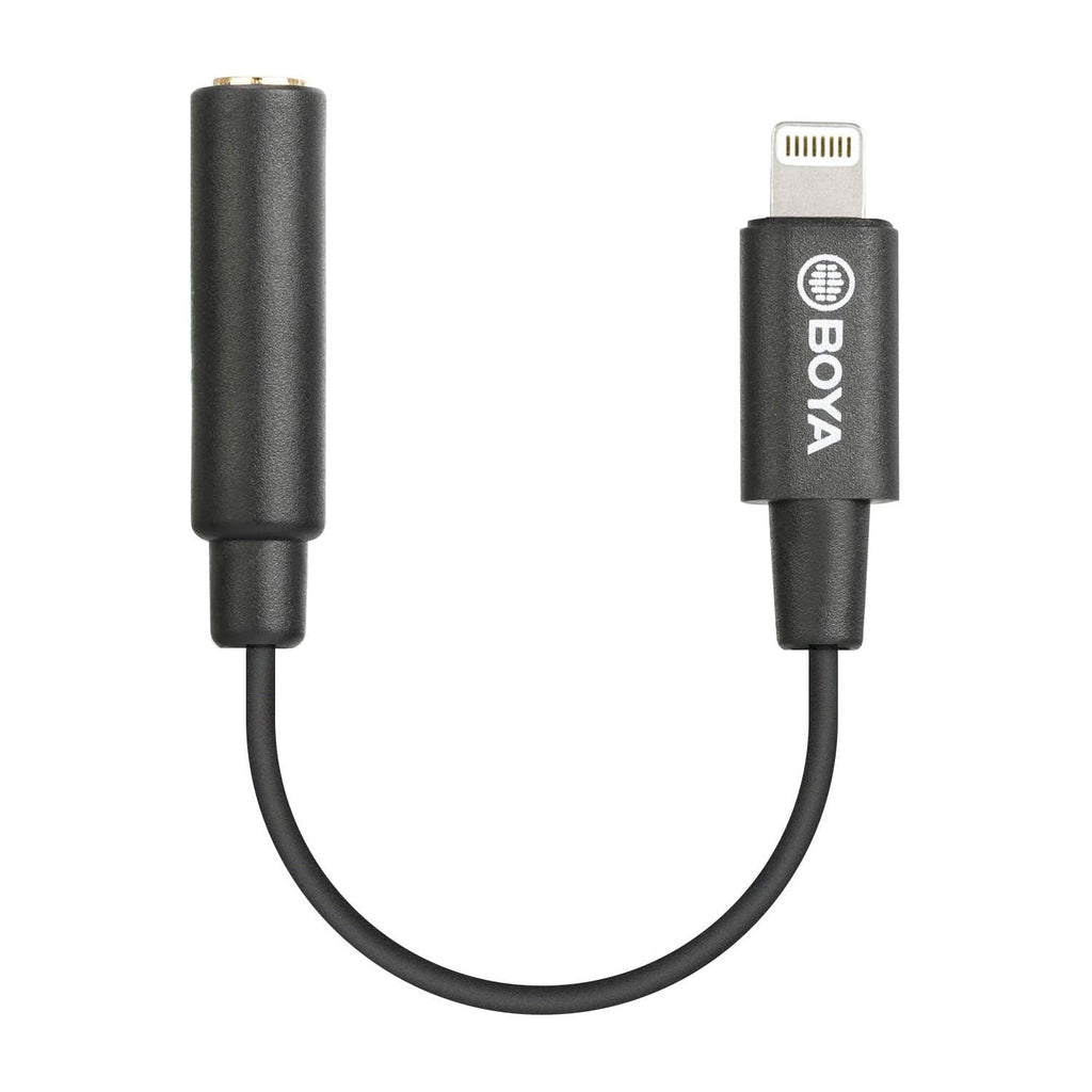 Boya BY-K3 3.5mm TRRS (Female) to Lightning (Male) Audio Adapter buy at a reasonable Price in Pakistan