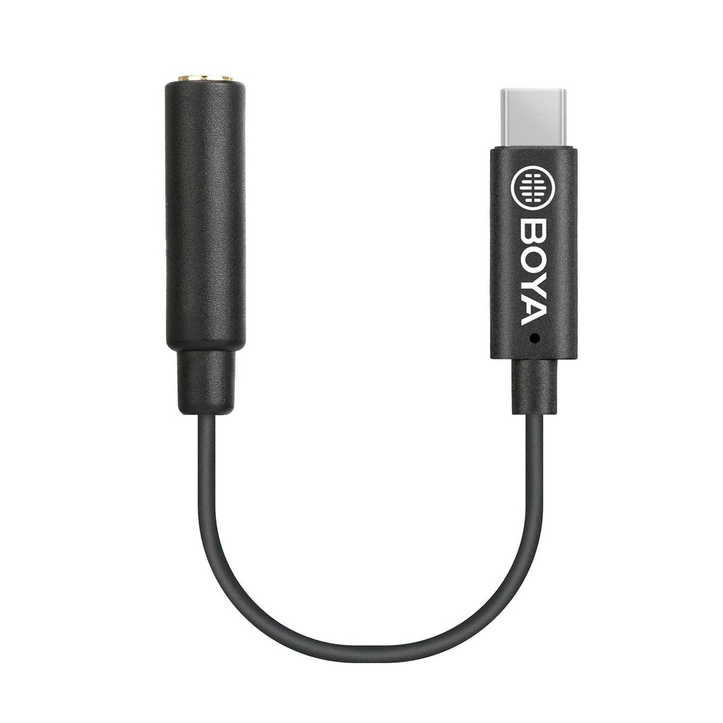 Boya BY-K6 3.5mm TRS (Female) to Type C (Male) Audio Adapter available in Pakistan