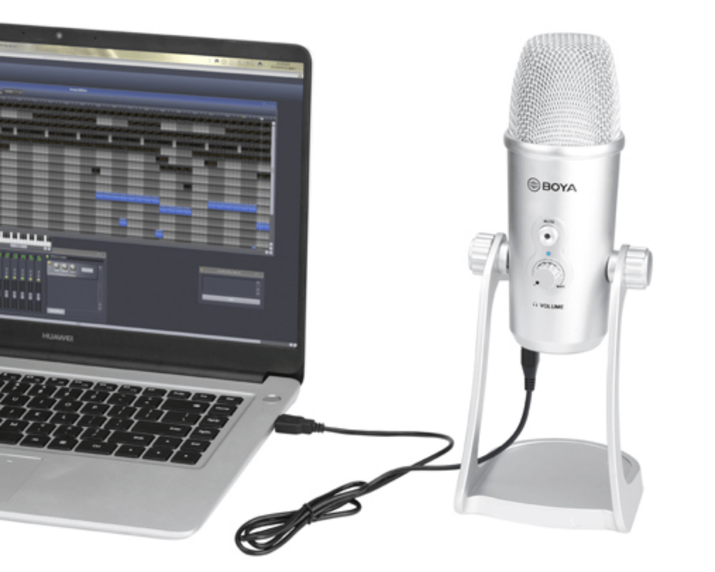 Boya BY - PM700SP Pre - polarized Condenser USB Microphone - Al Hamd Tech