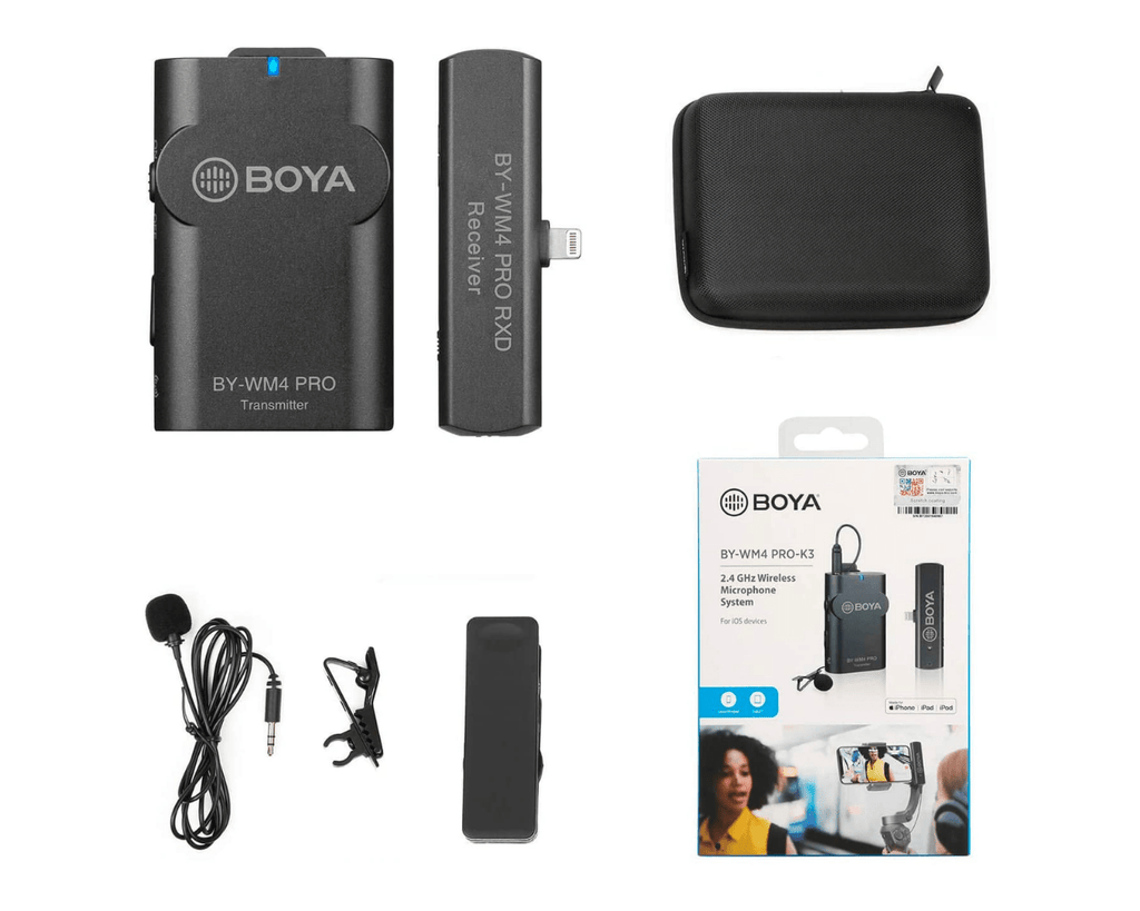 Boya BY WM4 Pro K3 2.4G Wireless Mic in Pakistan