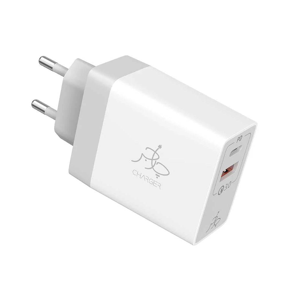 Charger Fusion Dual Boost Wall Charger 36W White - Al Hamd Tech