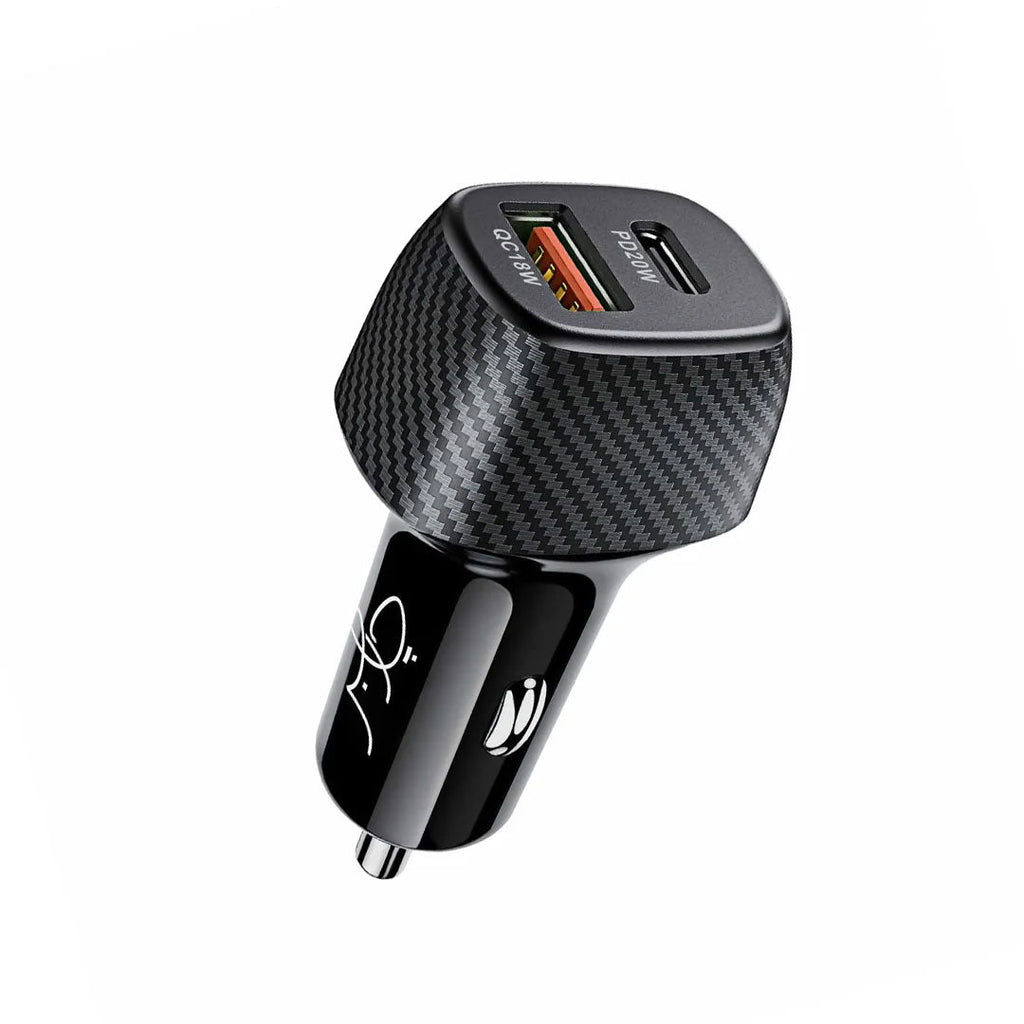 Charger Voyager Dual Port Car Charger 38W Black FC-004 buy at a reasonable Price in Pakistan.