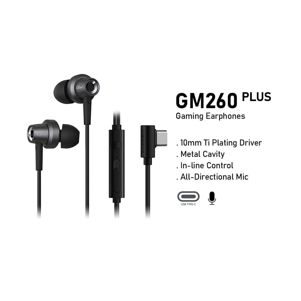 Edifier Hecate GM260 Plus Type C Gaming Earphones Black - Al Hamd Tech