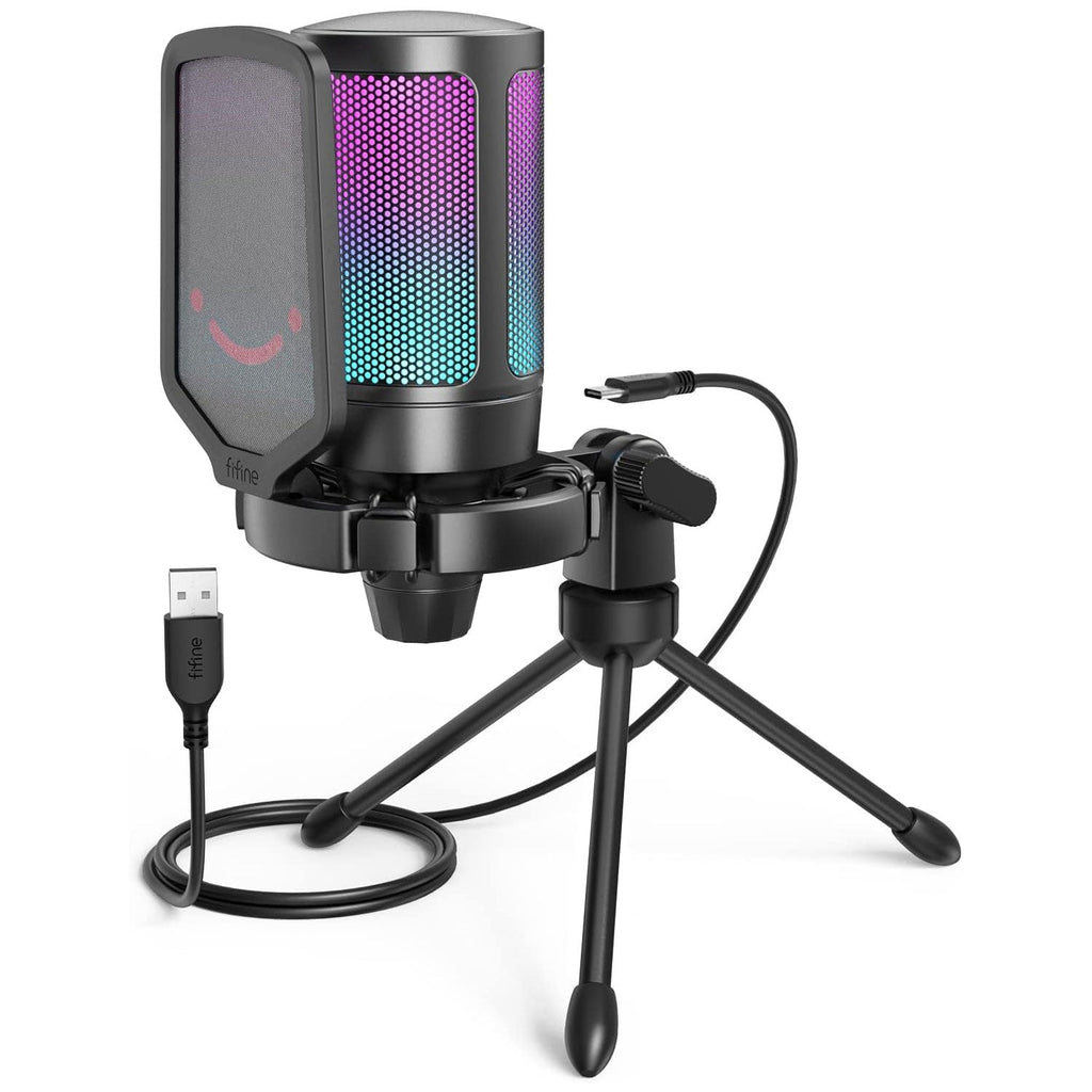 Fifine AmpliGame A6V USB Gaming Microphone buy at a reasonable Price in Pakistan