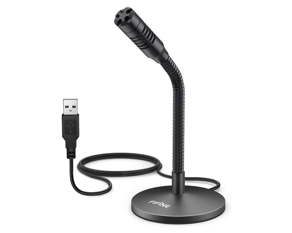 Fifine K050 USB Microphone Mini With Adjustable Gooseneck - Al Hamd Tech