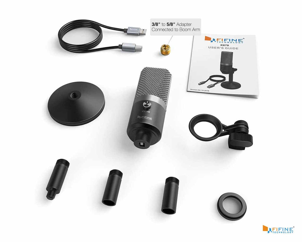 Fifine K670 USB Microphone Plug & Play  in Pakistan