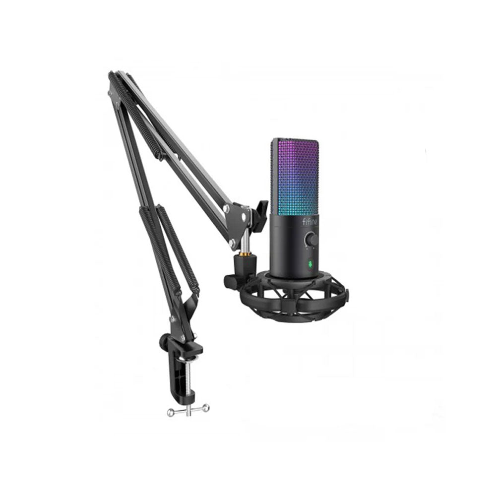 Fifine T669 Pro 3 RGB Gaming Microphone Bundle - Al Hamd Tech