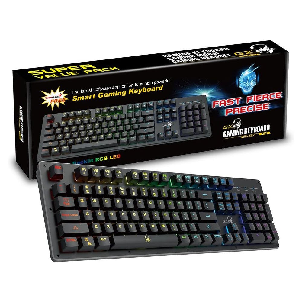 Genius Scorpion K10 Gaming Keyboard available in Pakistan