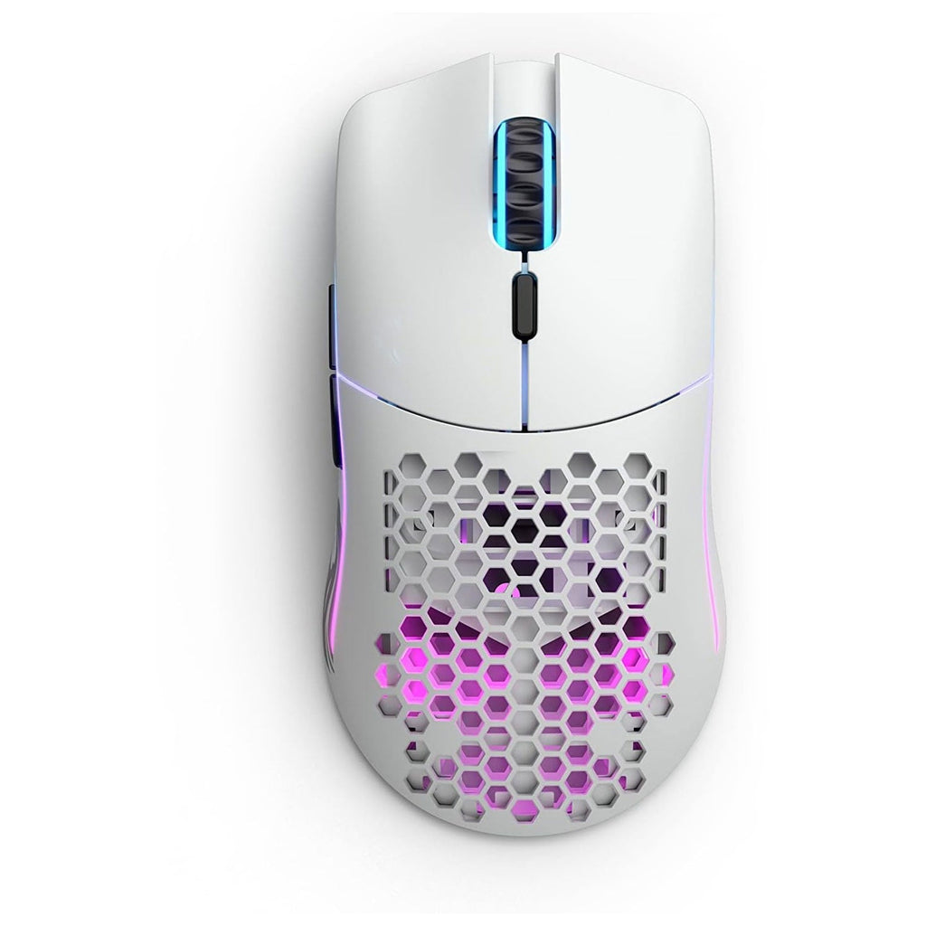 Glorious Model O Minus Wireless Gaming Mouse 65g White available in Pakistan