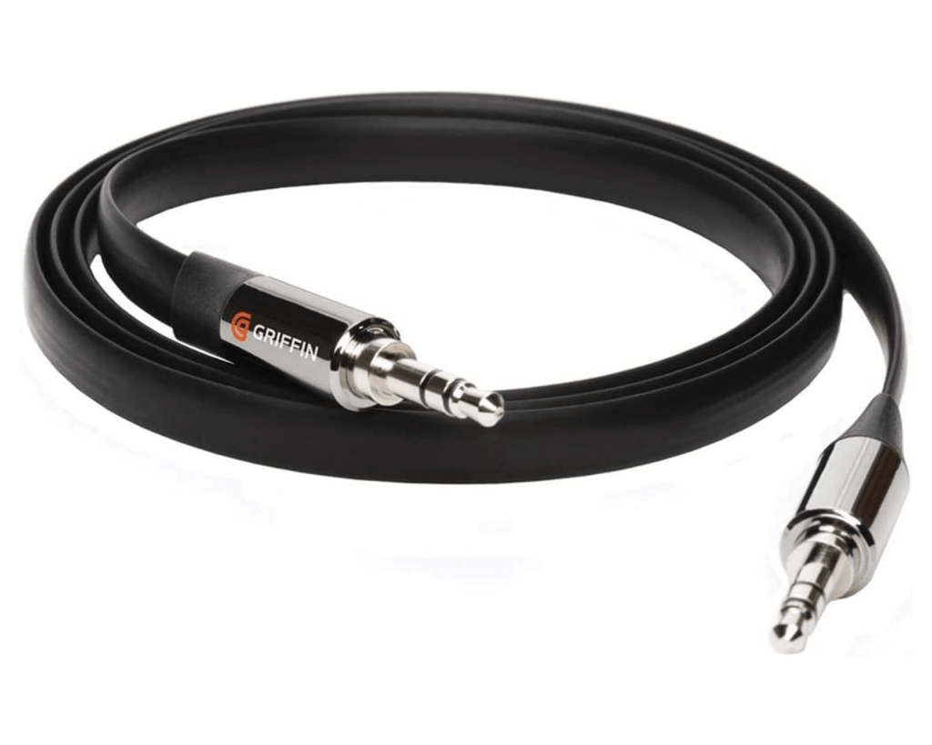 Griffin Flat Aux Audio Cable Tangle - free - Al Hamd Tech