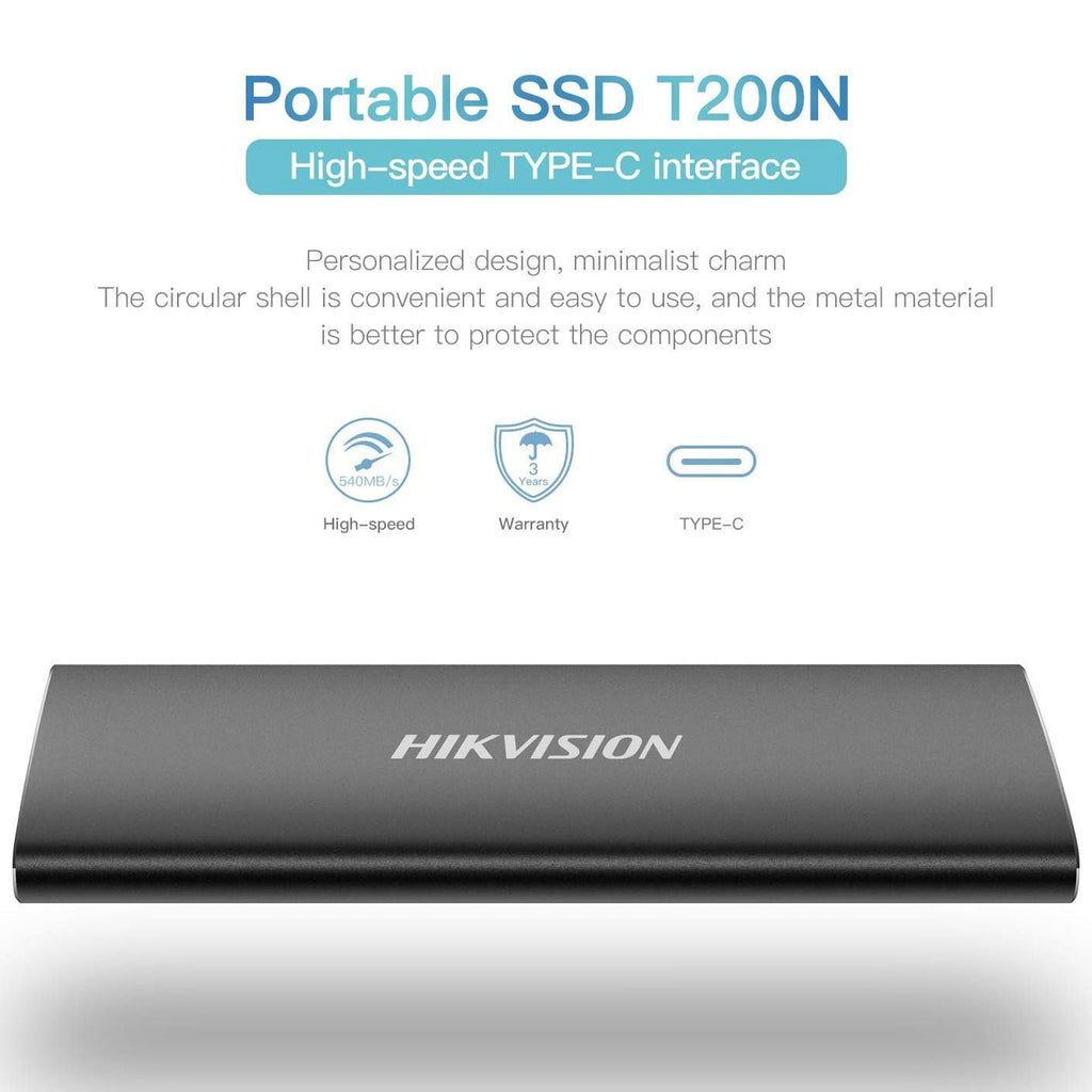 HikVision Portable SSD T200N - Al Hamd Tech